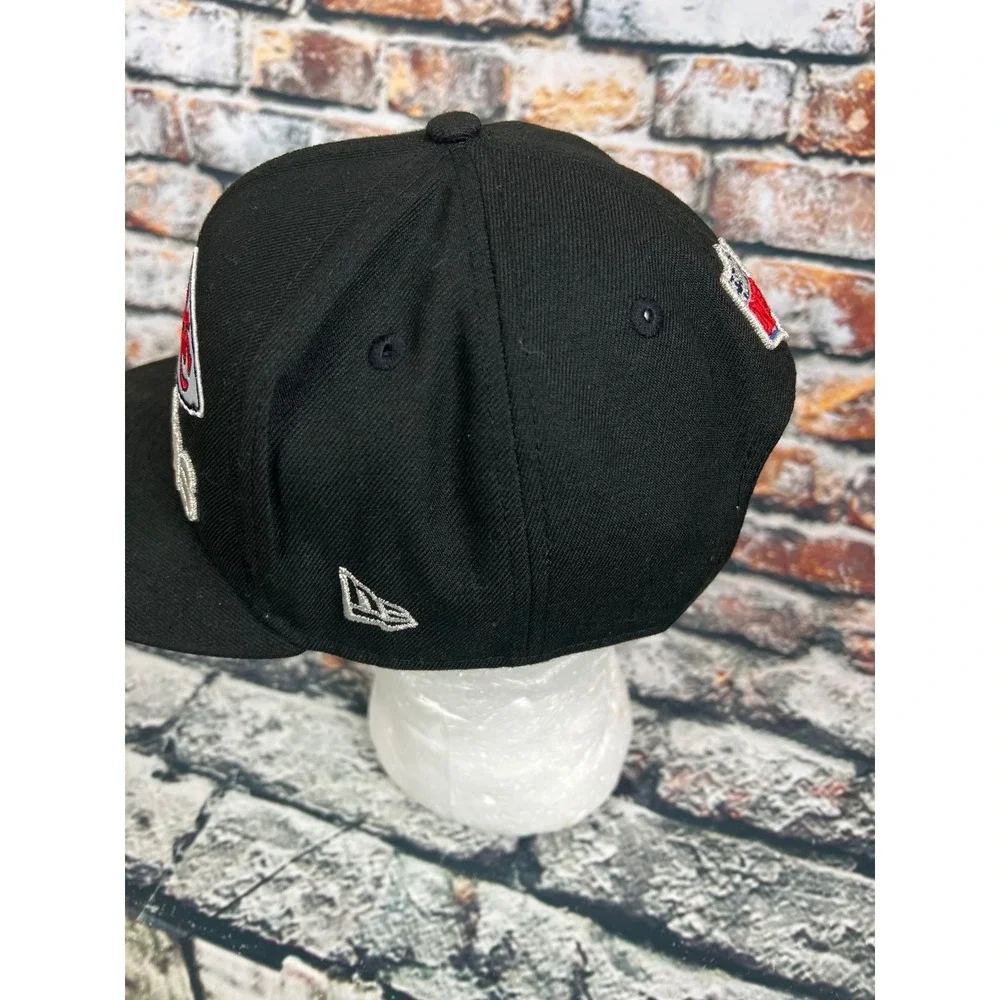 Kansas City Chiefs Super Bowl LVII Champions Black‎ New Era 9FIFTY Snapback Hat